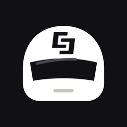 Spree Rider app icon: a white helmet on a black tile.